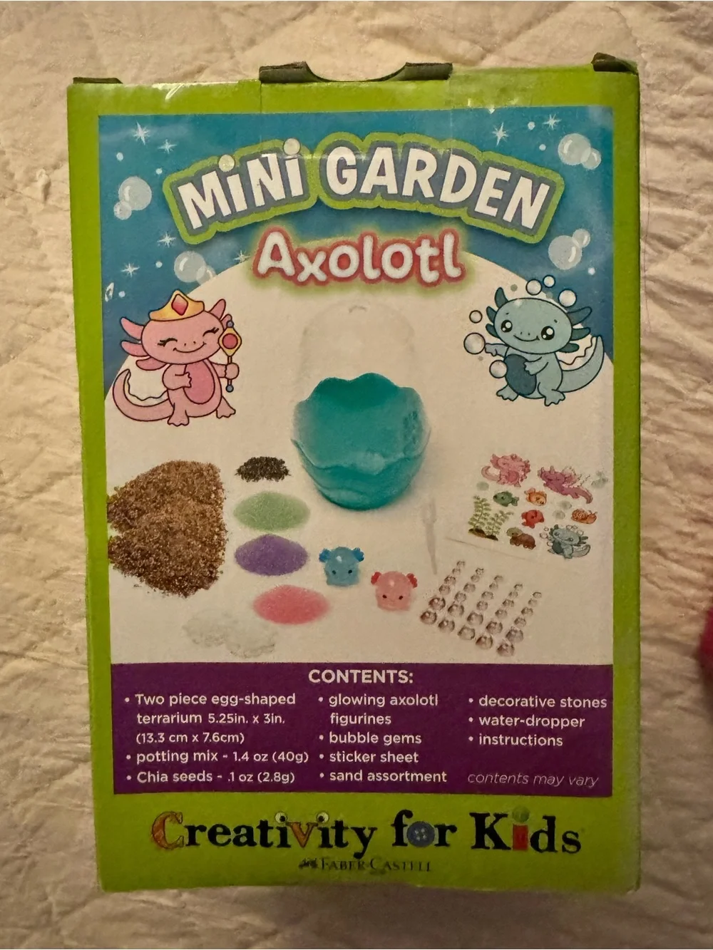 Axolotl kids gift set